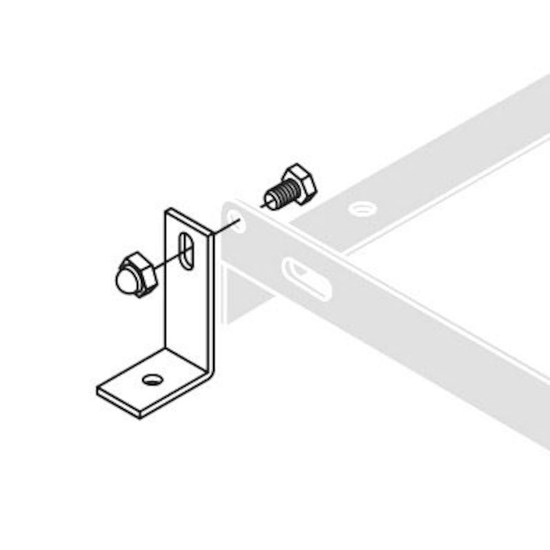 Monteringsvinkel til cykelstativ