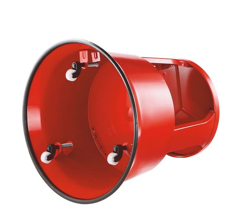 Elefantfod Valentin, stål, H 410 mm