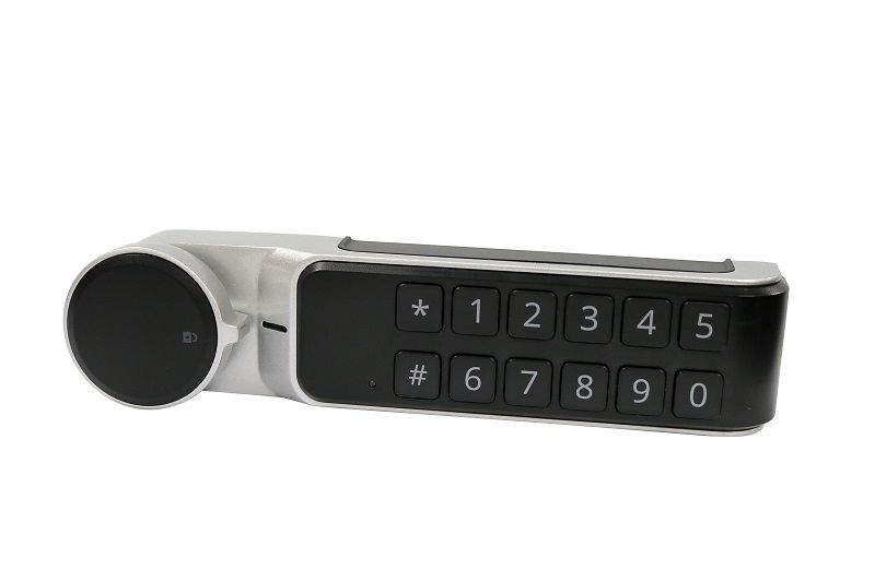 Elkodelås til omklædningsskab Sonessons, cylinderlås