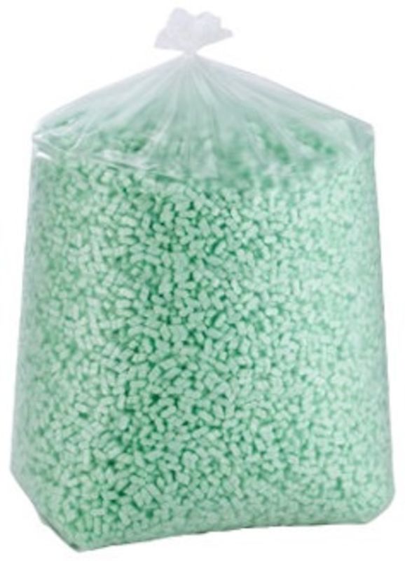 Ekstra stor affaldssæk, transparent