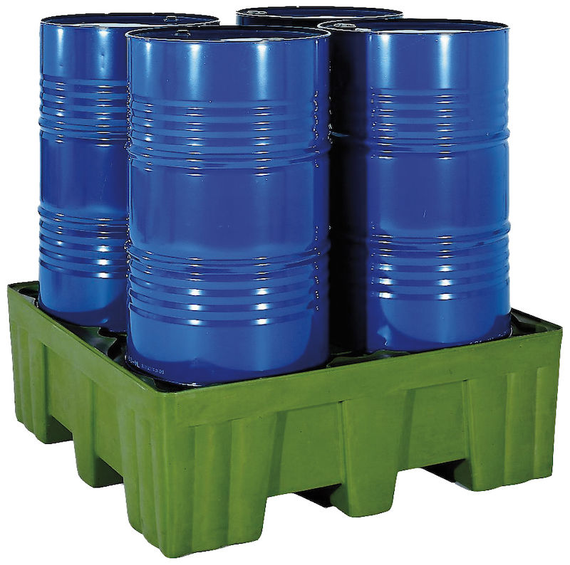 Tøndepalle med pallefødder