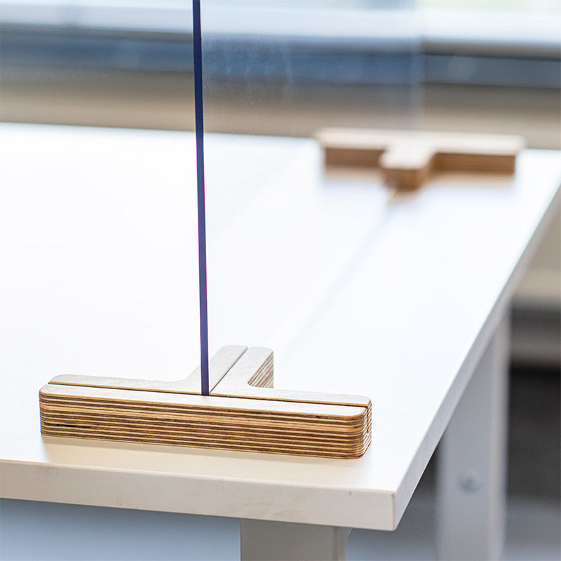 Bordskærm Myrten, plexi