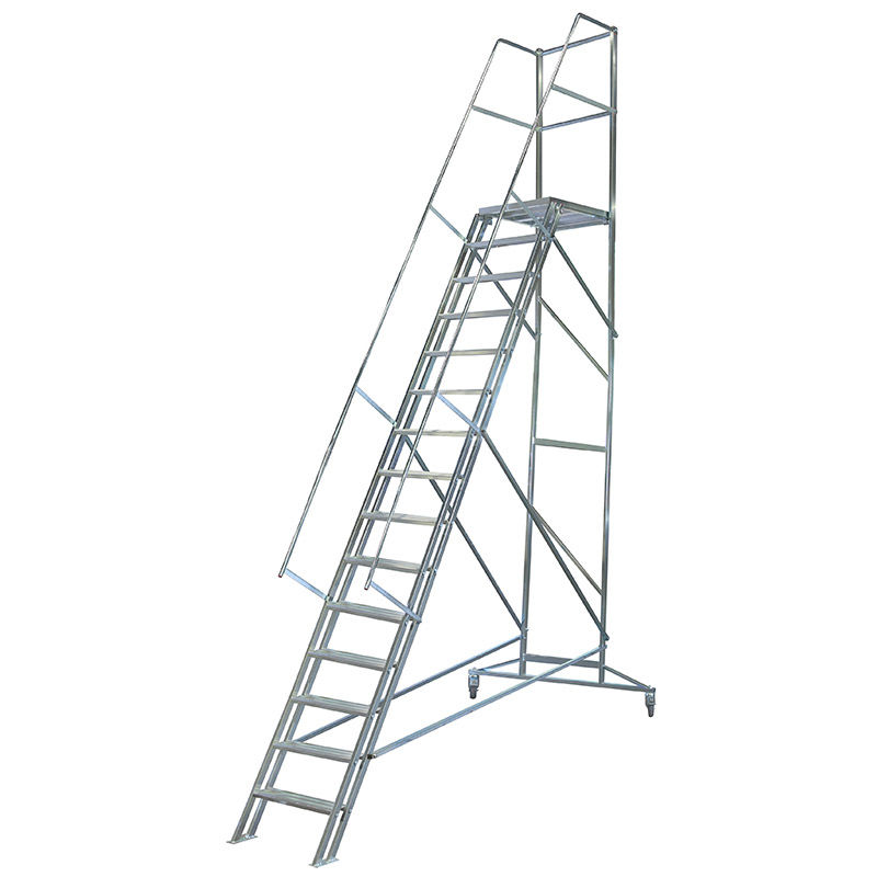 Mobil stige med gelænder