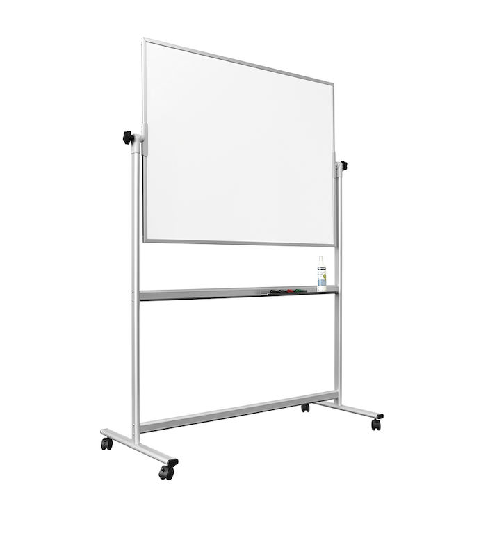 Whiteboard med hjul Maida
