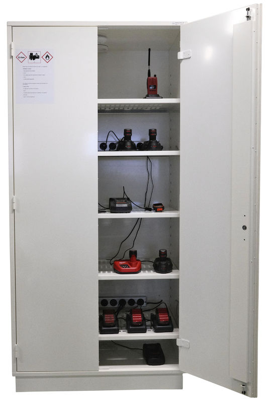 Brandisoleret batteriskab Ivan